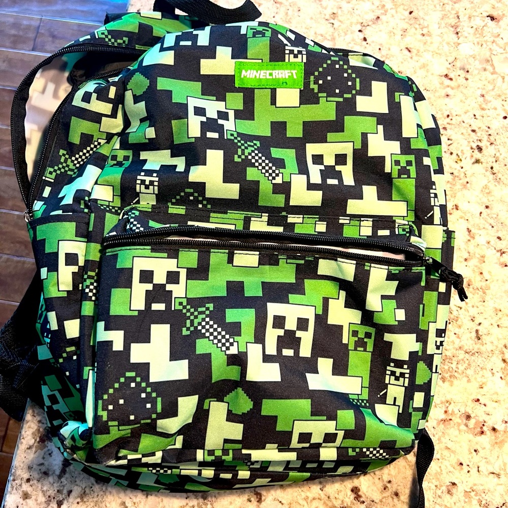 Minecraft book bag